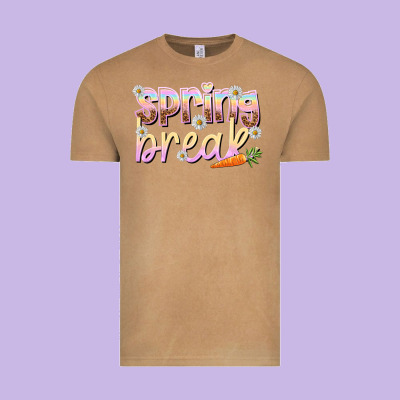 Spring Break Easter Day Vintage Tee Designed By Howdyjamesfarm
