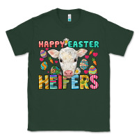 Sports Green Happy Easter Heifers Easter Day Classic Tee - HowdyJamesFarm