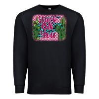 Black stuck on you cactus Premium Sweatshirt - BarkalooDesign