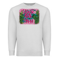 Dove Grey stuck on you cactus Premium Sweatshirt - BarkalooDesign