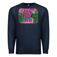 Navy stuck on you cactus Premium Sweatshirt - BarkalooDesign
