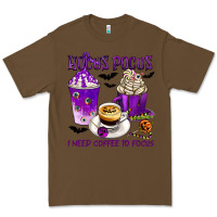Cacao Hocus Pocus I Need Coffee to Focus Premium Tee - texasbilliewilder