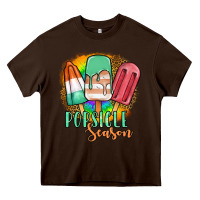 Chocolate Brown popsicle season Heavy Core Tee - JahusDesignShop