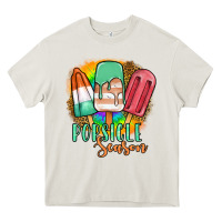 Cream popsicle season Heavy Core Tee - JahusDesignShop