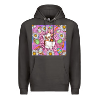 Smoke Easter Bunny Premium Hoodie - CowhideDigitalArt