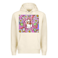 Tofu Easter Bunny Premium Hoodie - CowhideDigitalArt