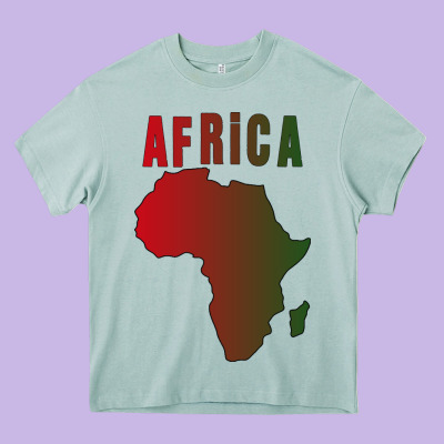 Africa Heavy Core Tee Designed By Bettercallsaul