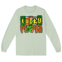 Matcha St. Patrick's lucky mama Long Sleeve Tee - OliviaCreatesArt