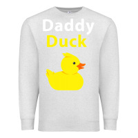 Oatmeal Heather Funny Daddy Duck Rubber Duck Premium Sweatshirt - longCreatives