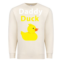 Sandshell Funny Daddy Duck Rubber Duck Premium Sweatshirt - longCreatives