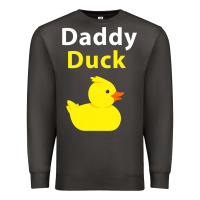 Smoke Funny Daddy Duck Rubber Duck Premium Sweatshirt - longCreatives