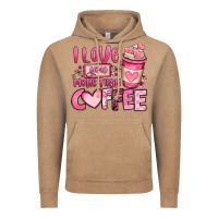 Vintage Coffee i love you more than coffee valentines day Vintage Hoodie - OliviaCreatesArt