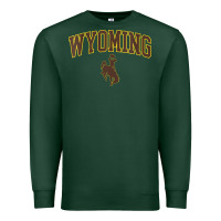 Sports Green Womens Wyoming Cowboys Apparel Fan Favorite Arch Premium Sweatshirt - longCreatives
