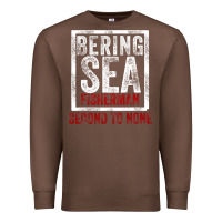 Chestnut Bering Sea Fisherman second to none dutch harbor Alaska Premium Sweatshirt - longCreatives