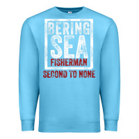 Ocean Blue Bering Sea Fisherman second to none dutch harbor Alaska Premium Sweatshirt - longCreatives