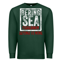 Sports Green Bering Sea Fisherman second to none dutch harbor Alaska Premium Sweatshirt - longCreatives