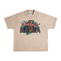 French Oak Badass Mama Mother's Day png sublimation design do Urban Heavy Tee - CowGirlArtShop