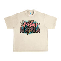 Sandshell Badass Mama Mother's Day png sublimation design do Urban Heavy Tee - CowGirlArtShop