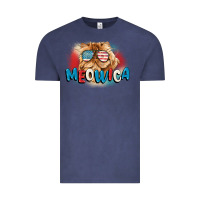 Vintage Denim meowica 4th of july Vintage Tee - CowGirlArtShop