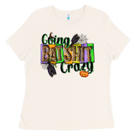 Bone Going bat shit crazy Ladies Tee - NancyCooperArtShop