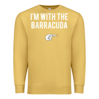 Antique Gold I_m With Barracuda Halloween Costume Party Matching Premium Sweatshirt - longCreatives