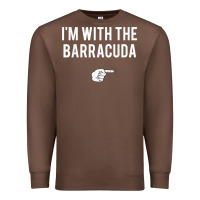Chestnut I_m With Barracuda Halloween Costume Party Matching Premium Sweatshirt - longCreatives