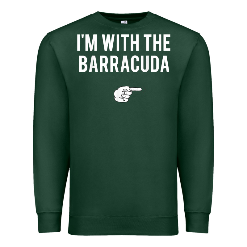 I_m With Barracuda Halloween Costume Party Matching Premium Sweatshirt by longCreatives | Teevron