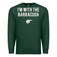 Sports Green I_m With Barracuda Halloween Costume Party Matching Premium Sweatshirt - longCreatives