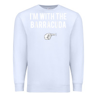 White I_m With Barracuda Halloween Costume Party Matching Premium Sweatshirt - longCreatives