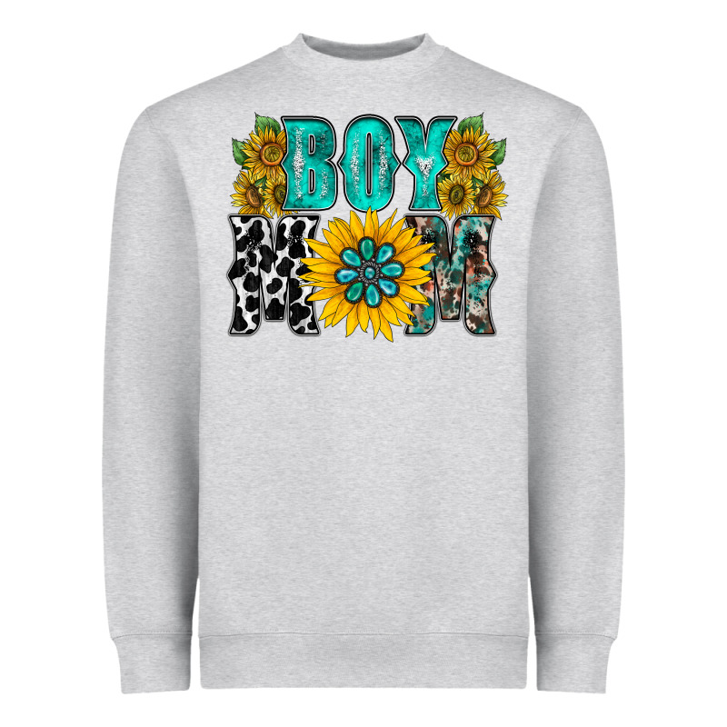 Boy Mom Heavyweight Sweatshirt by RacoonDesign | Teevron