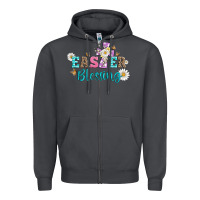 Smoke easter blessing with  cross Zipper Hoodie - Artiststas