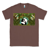 Chestnut cute panda Classic Tee - TumblerDesignByShophia