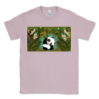 Lilac cute panda Classic Tee - TumblerDesignByShophia