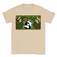 Mushroom cute panda Classic Tee - TumblerDesignByShophia