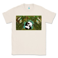 Natural cute panda Classic Tee - TumblerDesignByShophia