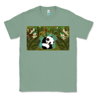 Sage cute panda Classic Tee - TumblerDesignByShophia