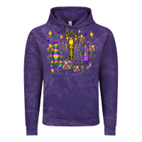 Cloud Purple mardi gras craw fish olivia Vintage Hoodie - OliviaCreatesArt