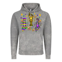 Cloud Rock mardi gras craw fish olivia Vintage Hoodie - OliviaCreatesArt