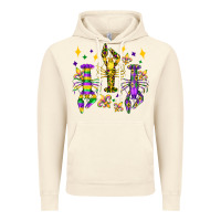 Vintage Artic mardi gras craw fish olivia Vintage Hoodie - OliviaCreatesArt