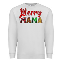 Dove Grey merry mama Premium Sweatshirt - BarkalooDesign