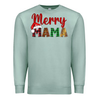 Seafoam merry mama Premium Sweatshirt - BarkalooDesign