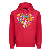 Cardinal Easter Love Premium Hoodie - CowhideDigitalArt
