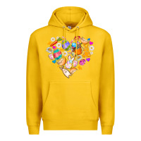 Lemon Easter Love Premium Hoodie - CowhideDigitalArt