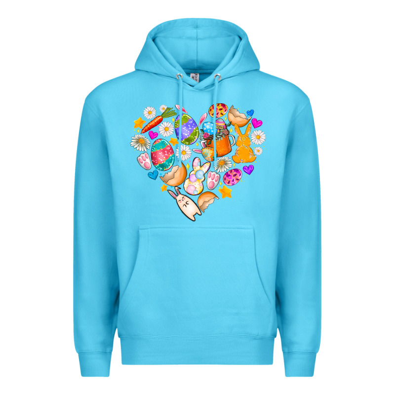 Easter Love Premium Hoodie by CowhideDigitalArt | Teevron