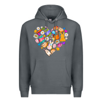 Rock Easter Love Premium Hoodie - CowhideDigitalArt
