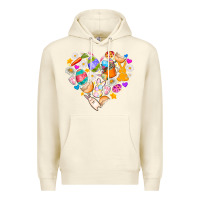 Sandshell Easter Love Premium Hoodie - CowhideDigitalArt