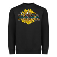 Black girls mama sunflower Heavyweight Sweatshirt - RacoonDesign