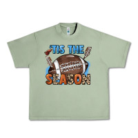 Oil Green Tis the season lightning bolt Urban Heavy Tee - HowdyJamesFarm