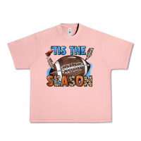 Salmon Tis the season lightning bolt Urban Heavy Tee - HowdyJamesFarm