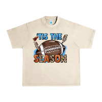 Sandshell Tis the season lightning bolt Urban Heavy Tee - HowdyJamesFarm